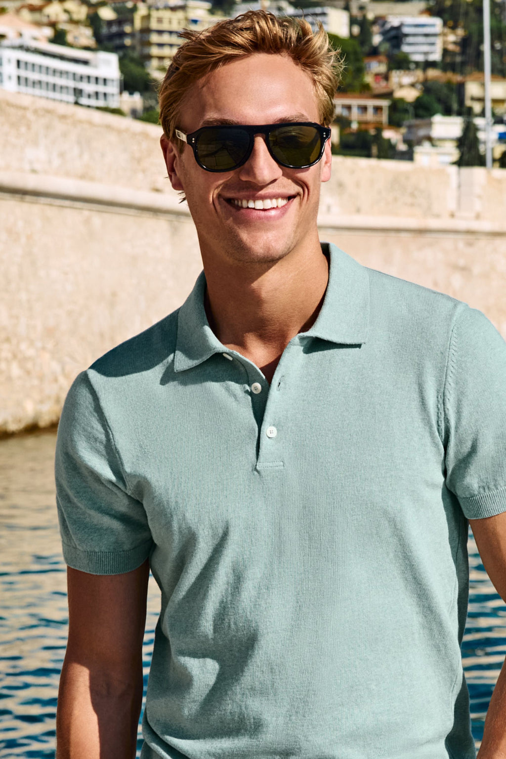 Morning Dews * The Knitted Polo