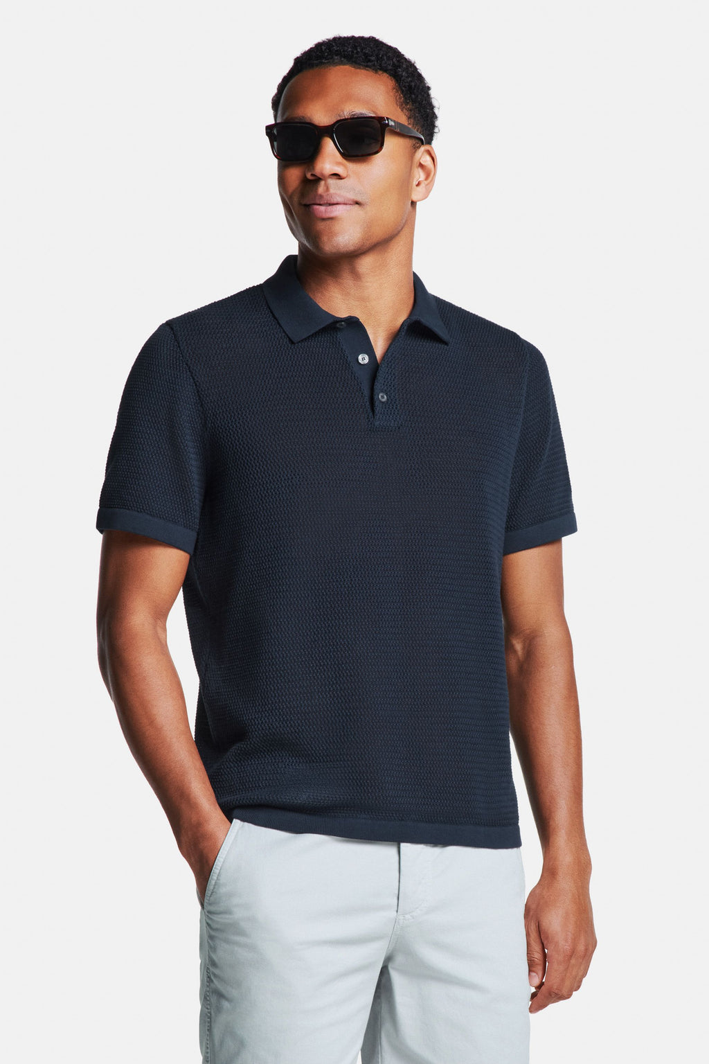 Cosmics * The Airy Knit Polo