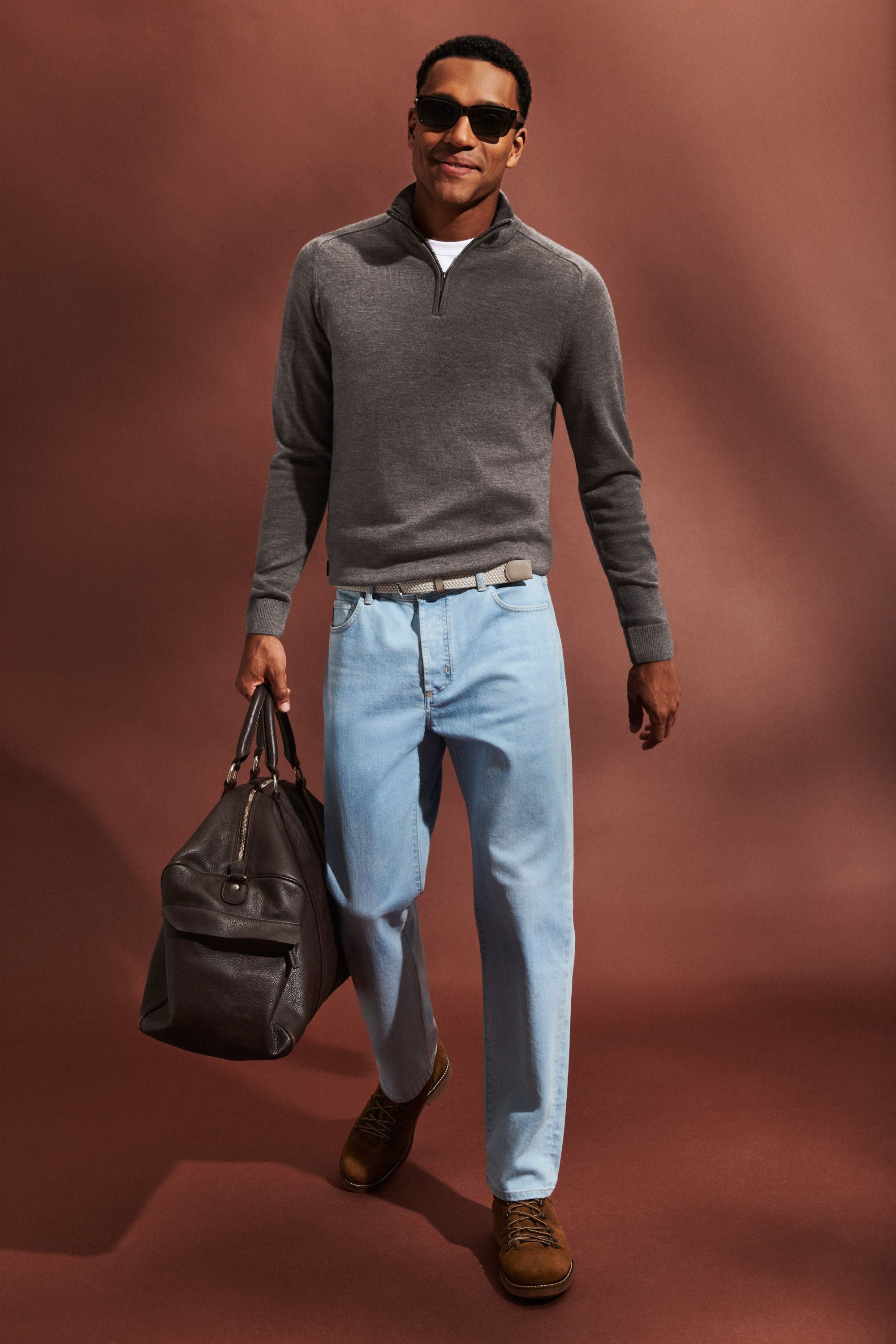 Jones * The Merino Zip Pullover