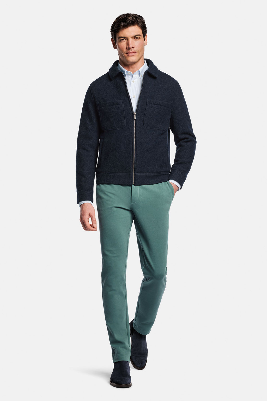 Cosmics * The Wool Zip Shacket