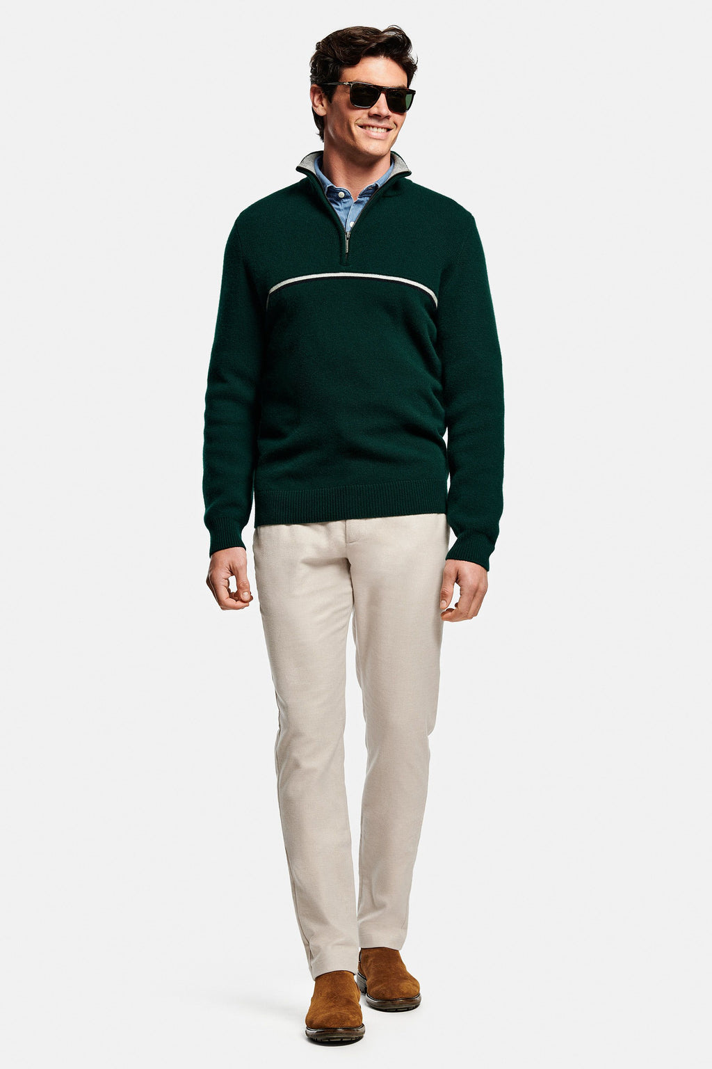 Tree-Lines * The Retro Zip Pullover