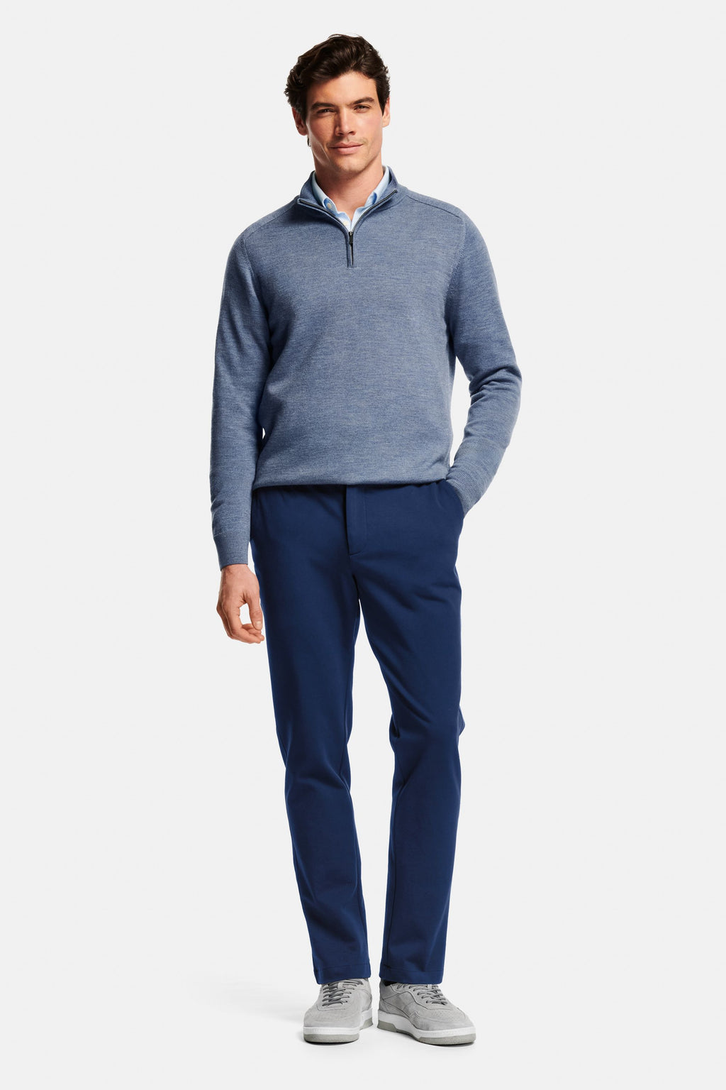 Mavericks * The Merino Zip Pullover